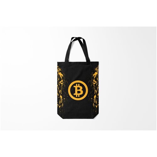 фото Сумка-шоппер / 31х42 см / мемы / биткоин и другие криптовалюты bitcoin burnettie