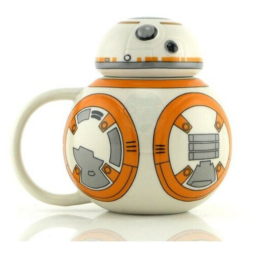 Прикольная Фигурная кружка дроид BB-8 Star Wars / Звездные Войны