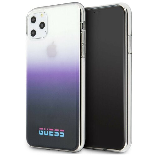 фото Чехол cg mobile guess california hard pc/tpu для iphone 11 pro max, цвет розовый градиент (guhcn65dgcpi)