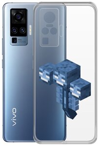 Фото Чехол-накладка Krutoff Clear Case Иссушитель для Vivo X50 Pro