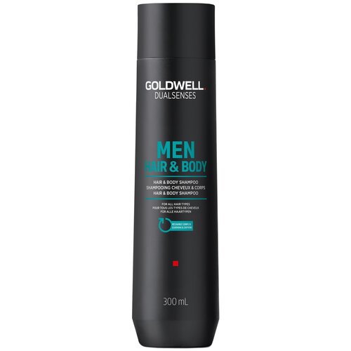 Гель-шампунь Goldwell DualSenses Men hair&body, 300 мл goldwell dualsenses for men активирующий тоник для кожи головы 150 мл