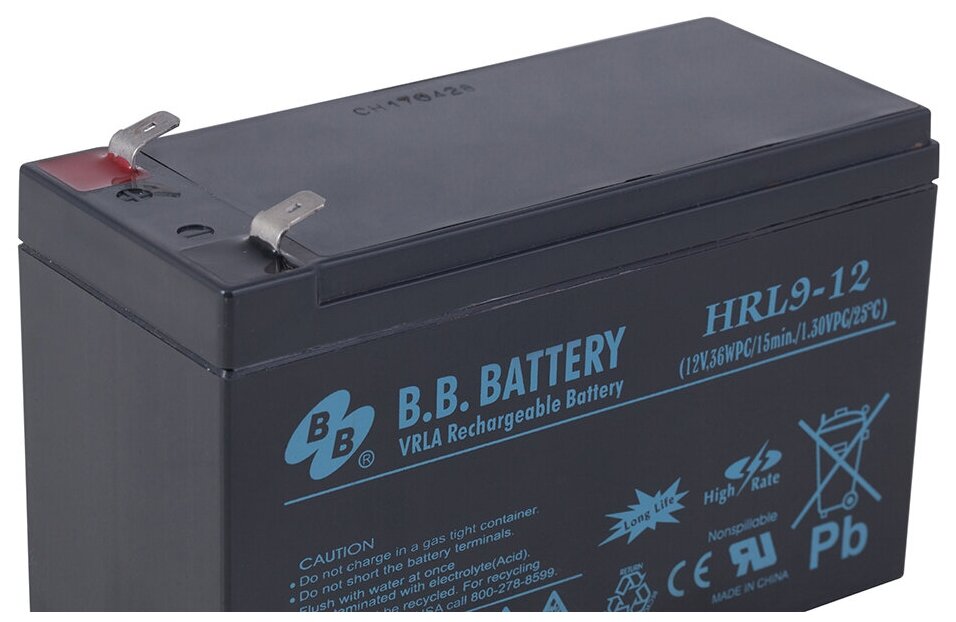 Батарея для ИБП B. B. Battery HRL 9-12