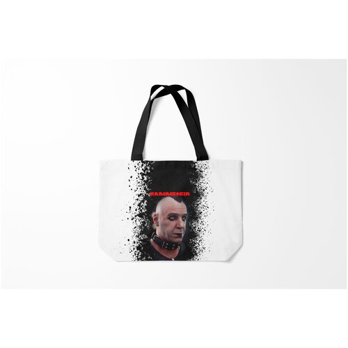 фото Сумка-шоппер / 46х35 см / рок / rammstein рамштайн z burnettie