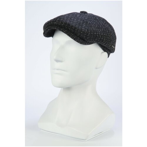 фото Кепка восьмиклинка starkoff цвет чёрный размер 56 старкоff