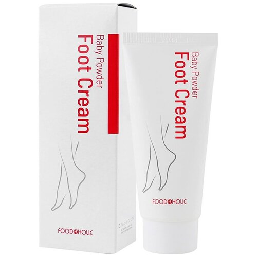 Крем для ног FoodaHolic Baby Powder Foot Cream, 100 мл