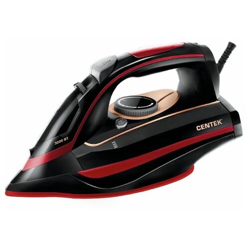 Утюг CENTEK CT-2311 красный 3000 Вт 450 мл керам подошва 443000₽