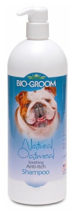 Bio-Groom Шампунь овсяный (концентрат 1:4) Bio-Groom Natural Oatmeal, 974мл