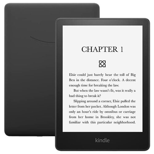 AMAZON Электронная книга Amazon Kindle Paperwhite 2021 8GB black (Without Ads)без рекламы