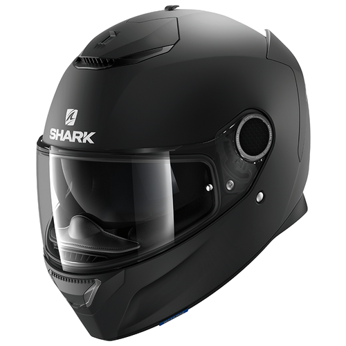 фото Шлем интеграл shark spartan 1.2 blank mat black shark helmets