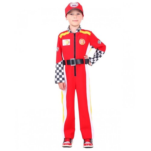 Детский костюм Гонщик (11072) 134 см детский костюм гонщик 4792 134 см