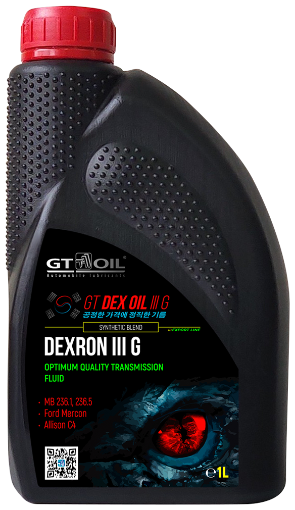 Масло Трансмиссионное Gt Oil Dex Oil Iii G Полусинтетическое 4 Л 8809059408957 GT OIL арт. 8809059408957