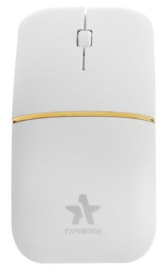 Мышь Гарнизон GMW-500-1 беспроводная оптическая 1000 DPI USB белая