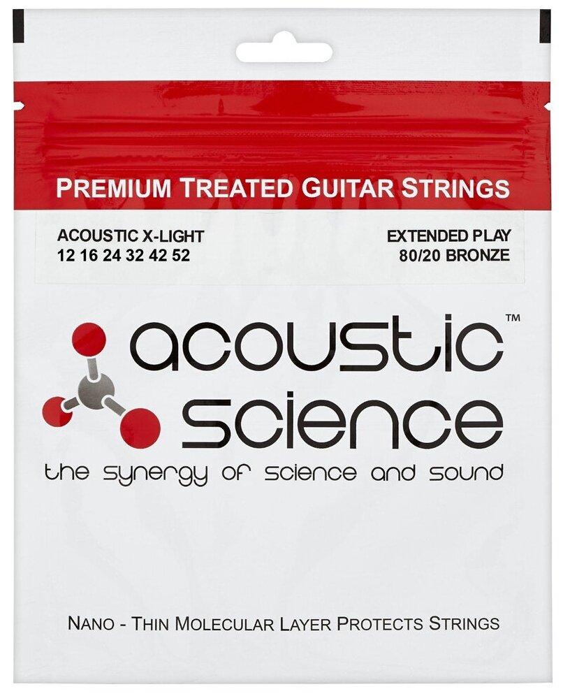 Acoustic Science BRONZE 12-52 Струны для акустической гитары