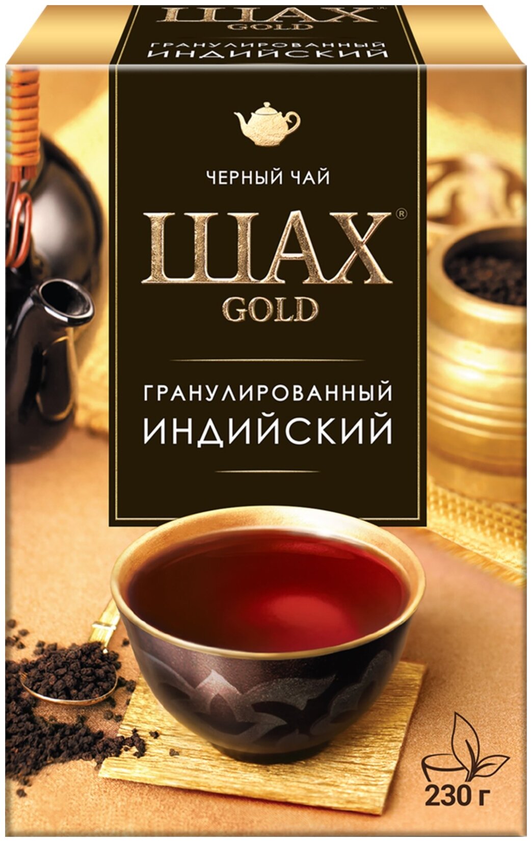 Чай черный Шах Gold Индийский гранулированный
