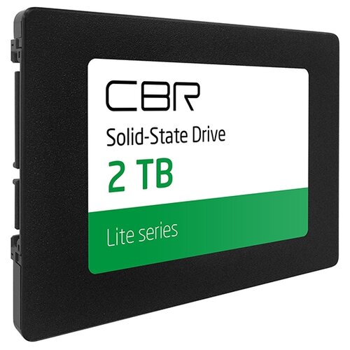 Твердотельный накопитель CBR 2 ТБ SATA SSD-002TB-2.5-LT22
