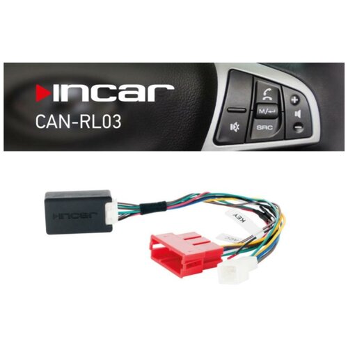 Рулевой адаптер для RENAULT, LADA, NISSAN (Incar, Swat) Incar CAN-RL03
