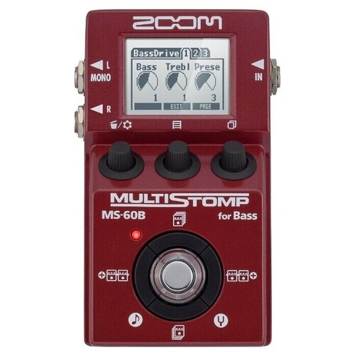 ZOOM MS-60B 1 шт. педаль эффектов zoom ms 60b