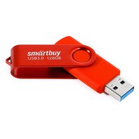 USB Flash Drive 128Gb - SmartBuy UFD 3.0 Twist Red SB128GB3TWR