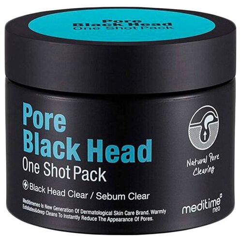 Маска от черных точек Meditime Pore Black Head One Shot Pack (120g.)