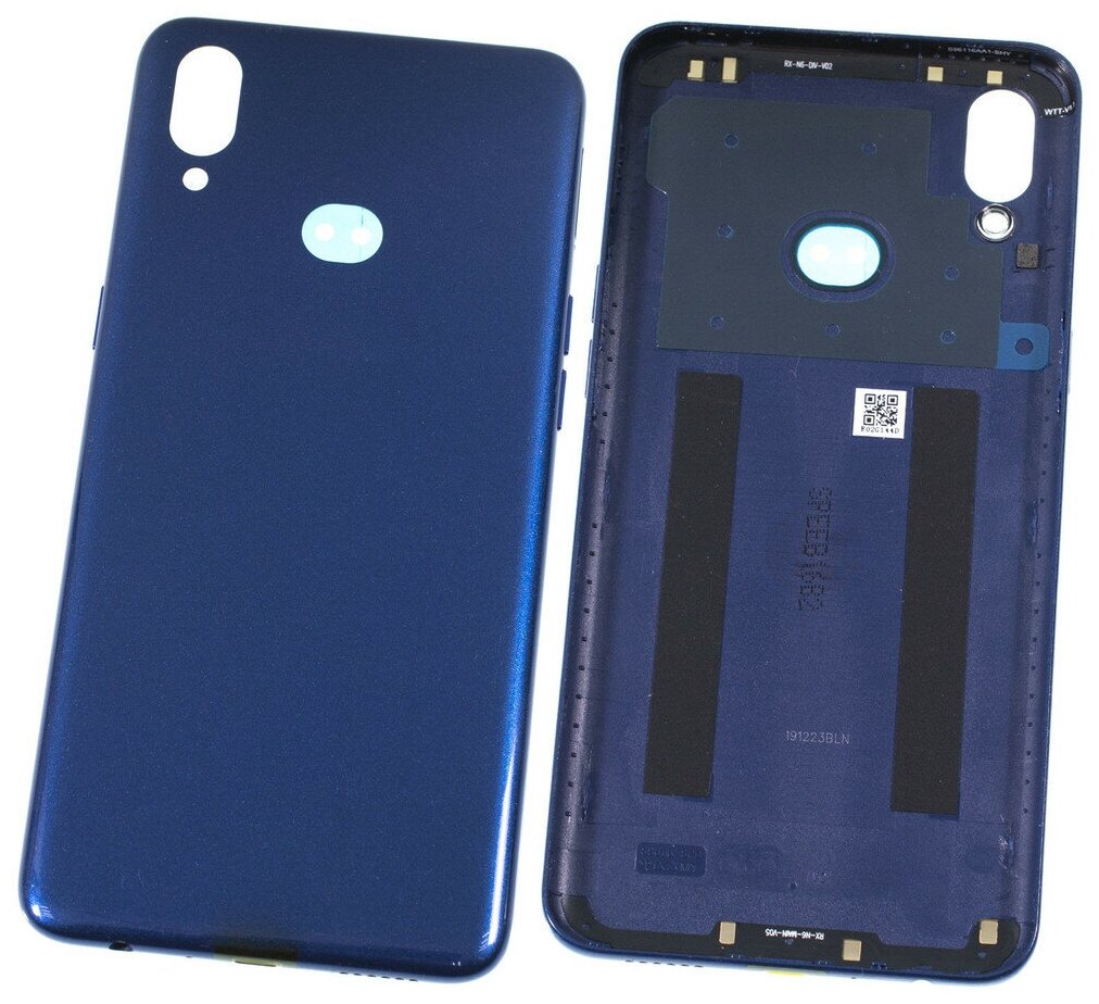 Задняя крышка для Samsung Galaxy A10s (SM-A107) синяя