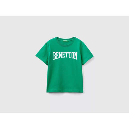 Футболка UNITED COLORS OF BENETTON, размер XS, зеленый футболка united colors of benetton размер el зеленый