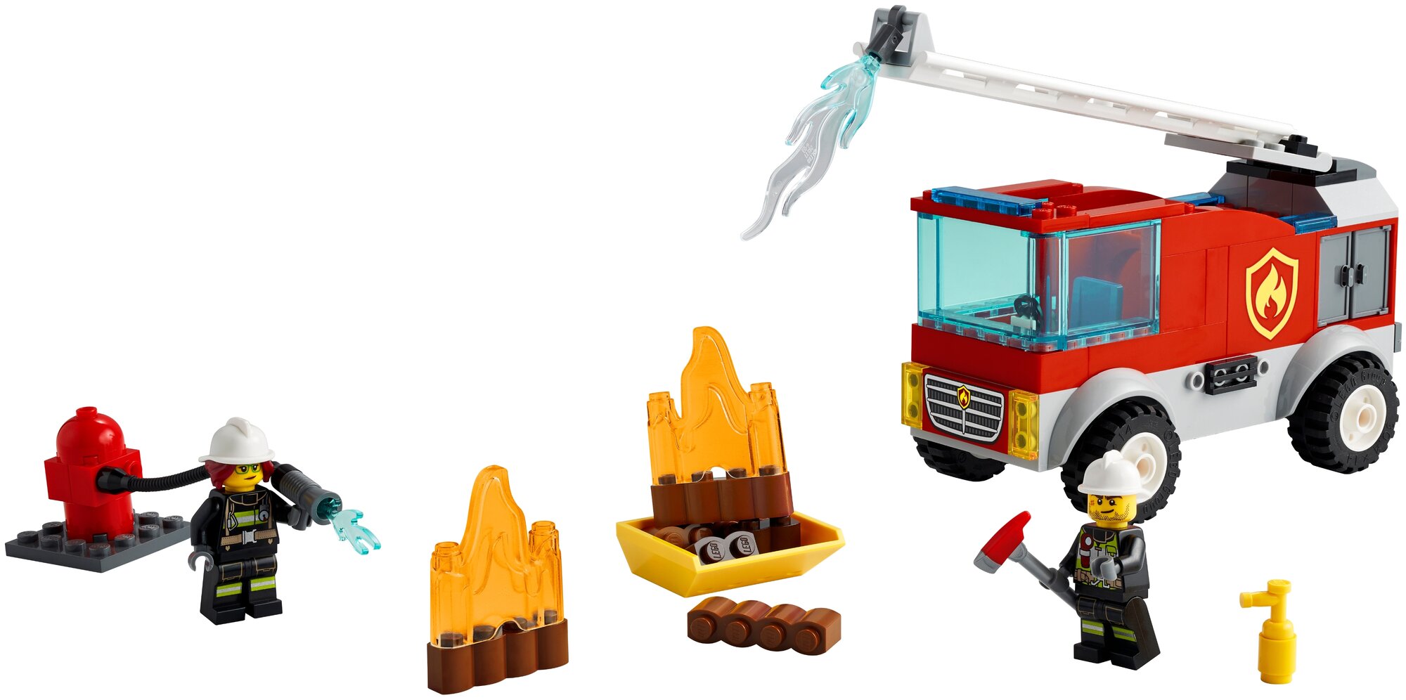 Конструктор LEGO City Fire 60280 Пожарная машина с лестницей