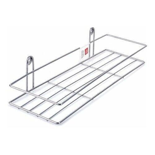 Полка для ванной прямая, 35×13×7,5 см, цвет хром