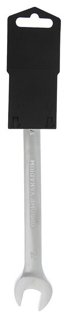 Ключ комбинированный трещоточный тундра, CrV, полированный, 72 зуба, 17 мм 2354087