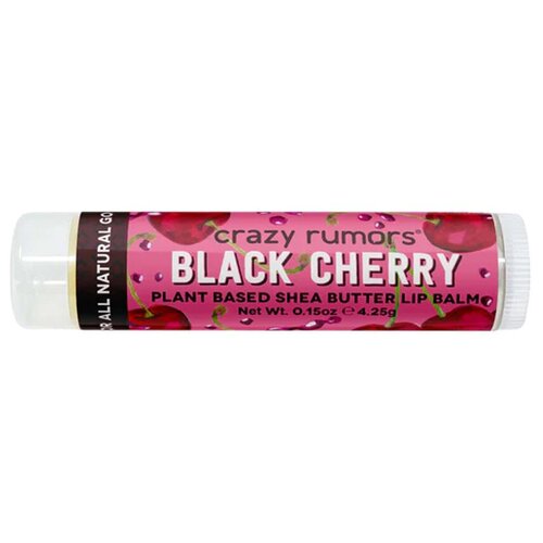 Crazy Rumors Бальзам для губ Black Cherry Lip Balm с ароматом Черная Вишня, 4.25 г