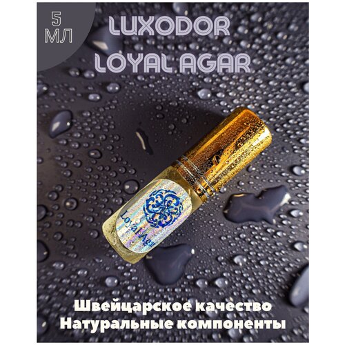 Luxodor Loyal Agar духи мужские 5 мл /парфюм мужской/духи для мужчин/селективная парфюмерия / духи