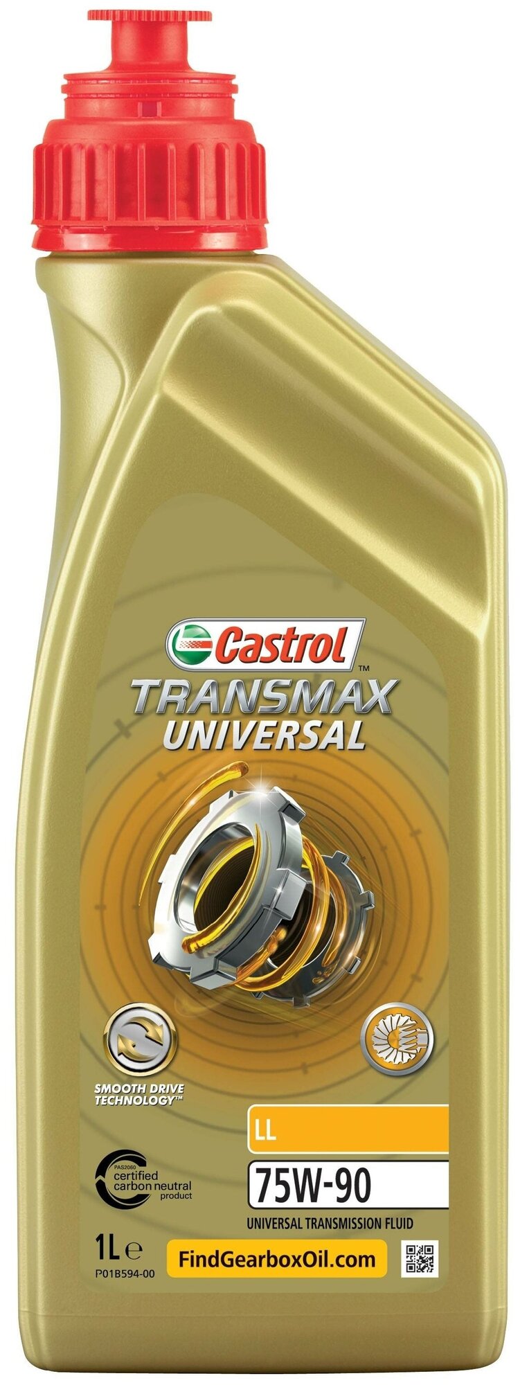 CASTROL 15DD0E Масо трансмиссионное Transmax Universal LL 75W-90 1