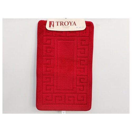 Коврик, коллекция TROYA ETHNIC 50x80 KIRMIZI, размер 50x80 cm, цвет RED