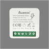 Умное реле Tuya Aubess mini Power Monitor 16 А, Wi-Fi 2.4 ГГц, управление Алисой, мониторинг потребления - изображение