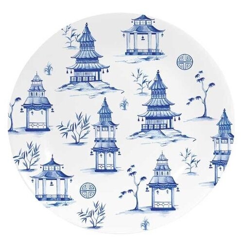 фото Тарелка десертная пагода, 19 см. easy life