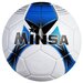 MINSA Мяч футбольный MINSA, размер 5, 32 панели, TPU, 3 под слоя, машин сшивка 320 г