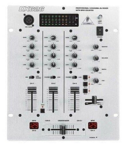 Behringer DX626 PRO Mixer DJ-микшер