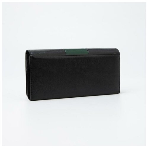 фото Кошелёк на магнитах, цвет чёрный нет бренда