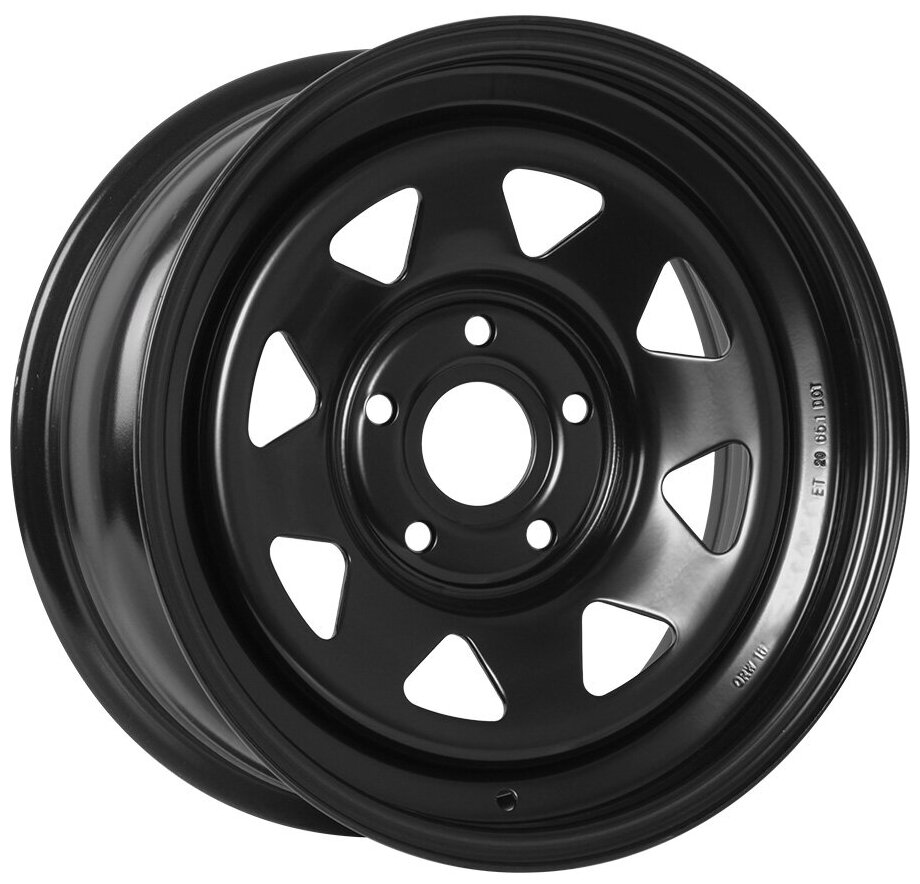 Диски автомобильные ORW (Off Road Wheels) УАЗ R15x8 5x139.7 ET0 CB110 Black 69B