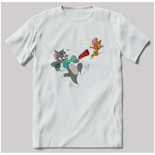 фото Футболка с принтом tom and jerry- 4 brut-shop