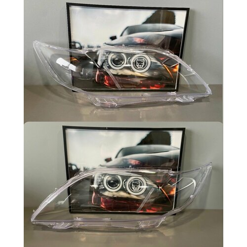 Стекла для фар Toyota Camry 40 2006-2009 (комплект)