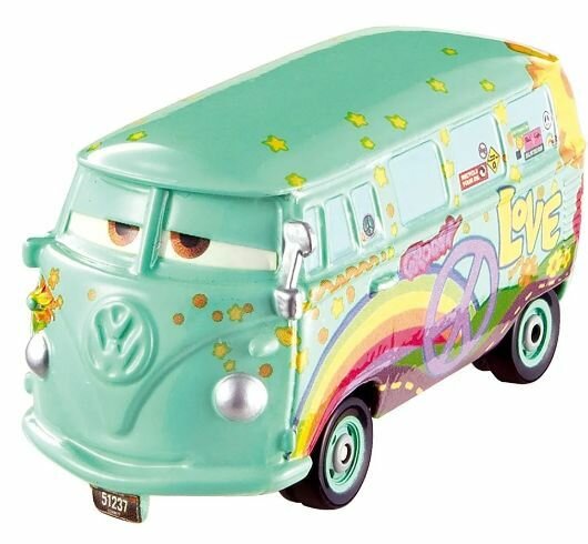 фото Литая коллекционная металлическая машинка из мультфильма "Тачки" (Cars) Филмор