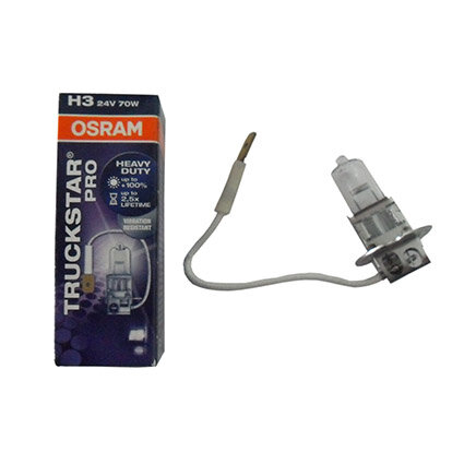 Лампа автомобильная галогенная OSRAM 64156TSP H3 24V 70W PK22s