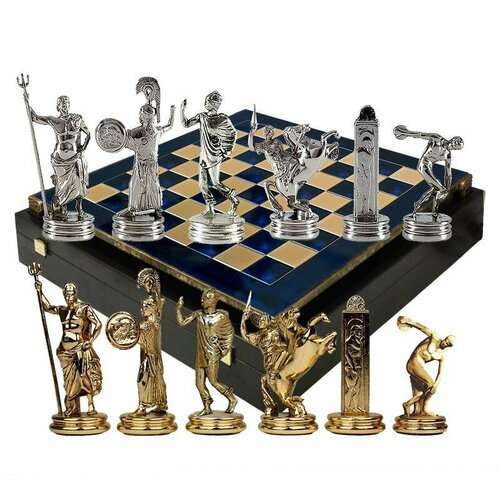 Шахматный набор Олимпийские Игры 36х36х3; H 6.5 см Дерево KSVA-MP-S-7-36-BLU шахматный набор олимпийские игры ksva mp s 7 36 red