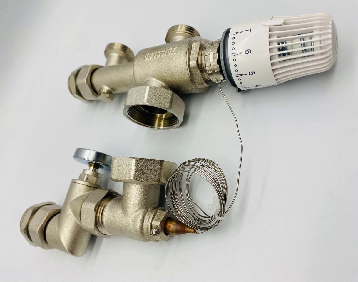 Насосно - смесительный узел для систем напольного отопления 1" ZEISSLER / (20-70°C) арт. ZMg.801.013270 — фото 3