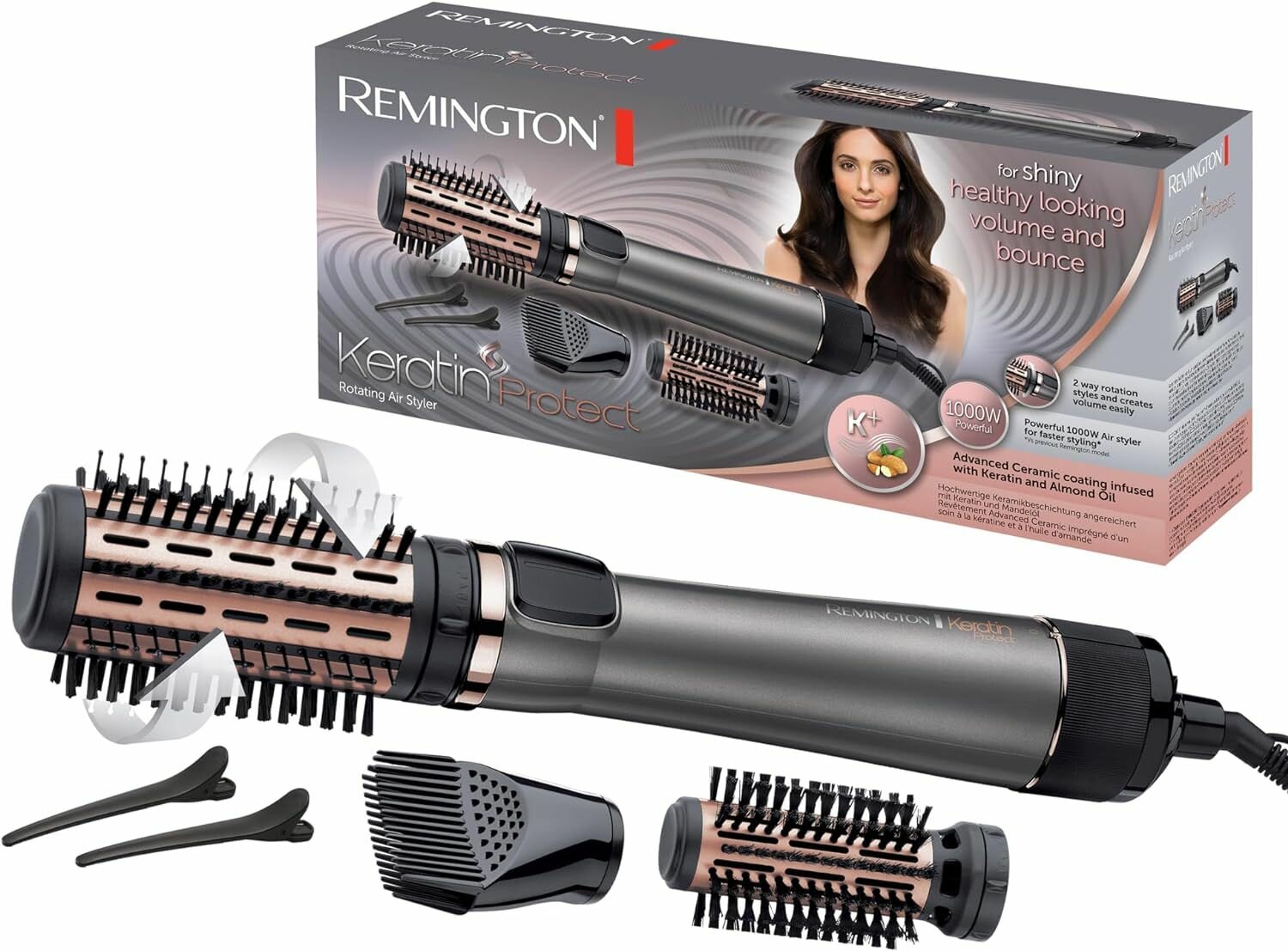 Стайлер Remington Keratin Protect AS8811, США - фотография № 1