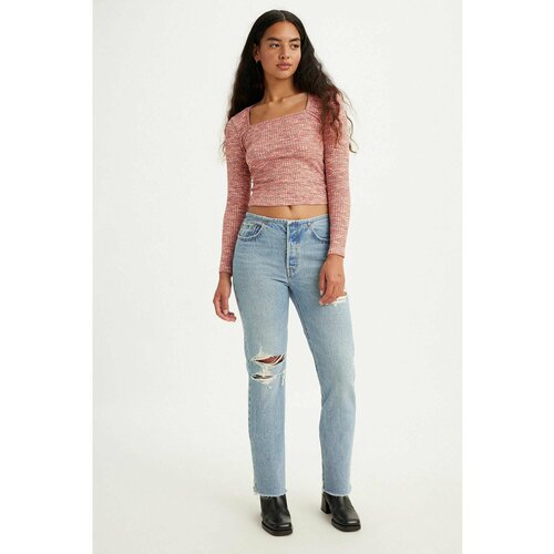 Джинсы Levi's, размер 25/30, голубой jeans women