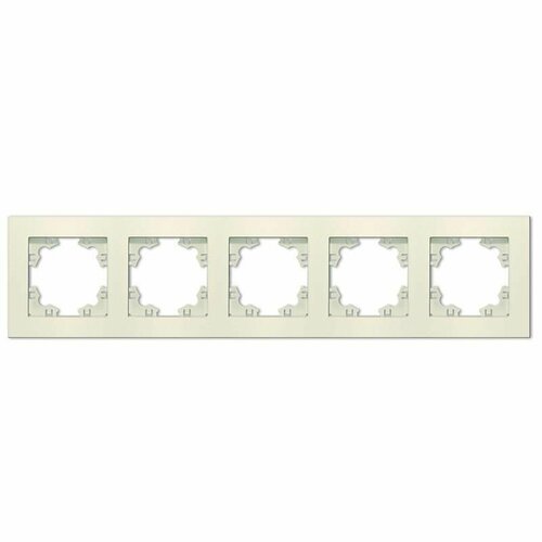 рамка 1 м афина сл кость ivory universal a0053 i Рамка 5-м Афина универс. сл. кость (ivory) Universal A1042-I