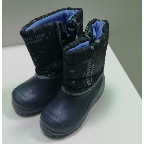 фото Сноубутсы сандра, размер 26/27, черный, серый