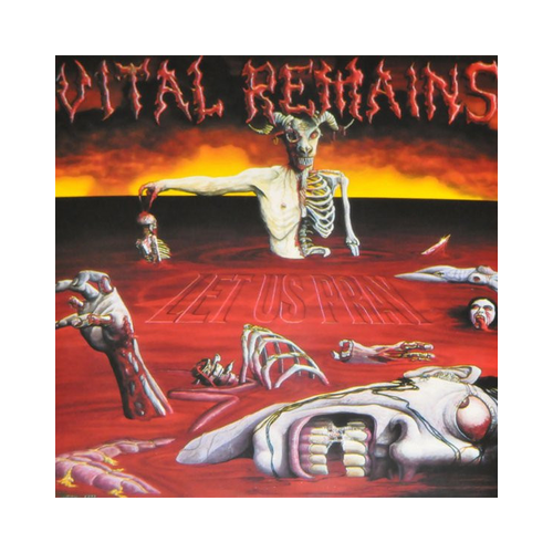 Vital Remains - Let Us Pray, 1xLP, BLACK LP dark cult of the dead dlc