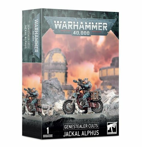 Набор миниатюр Warhammer 40000 Genestealer Cults Jackal Alphus